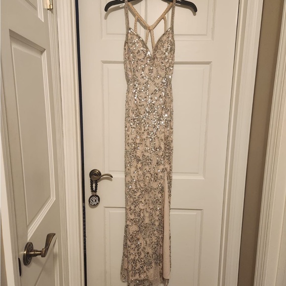 Sequin Prom Dress - Picture 3 of 6